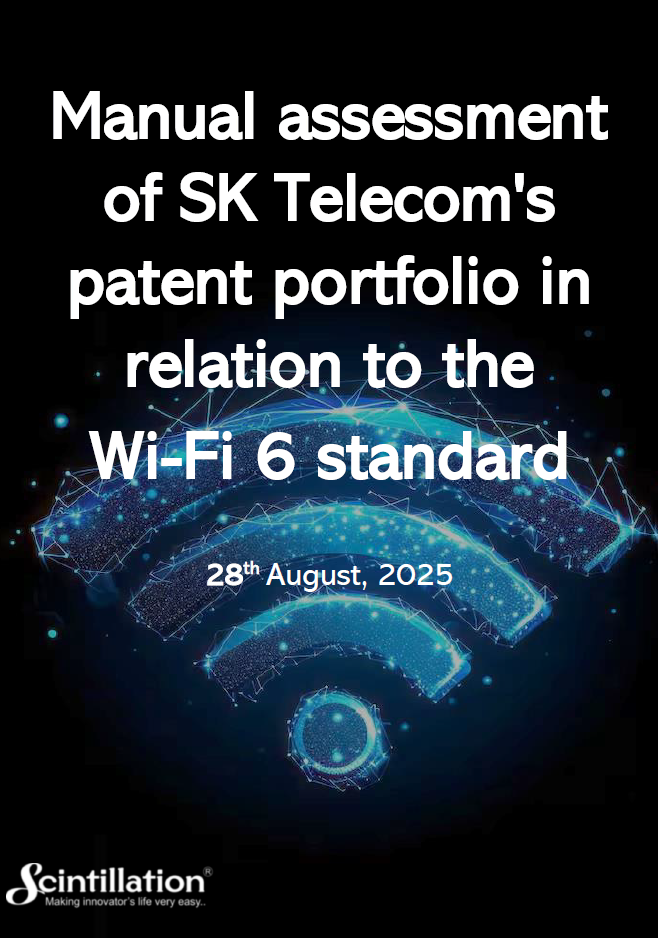 Manual Assessment of SK Telecom's Patent Portfolio in Relation to the Wi-Fi 6 Standard